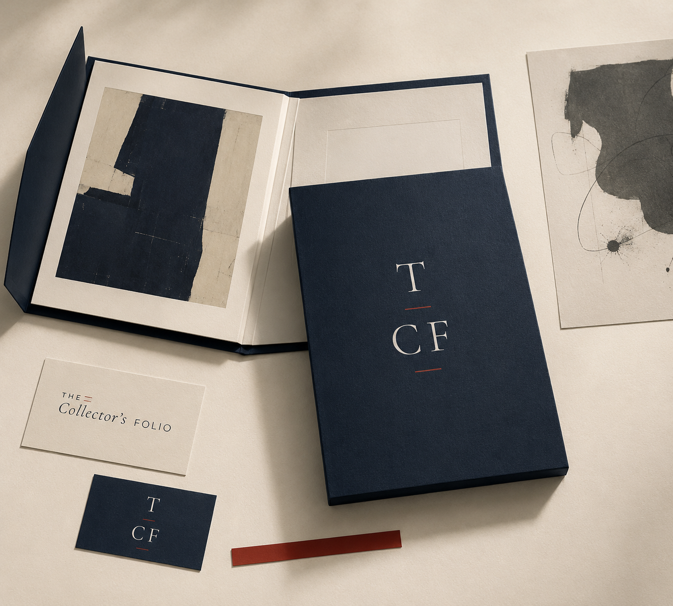 The Collector's Folio - Portfolio design graphique
